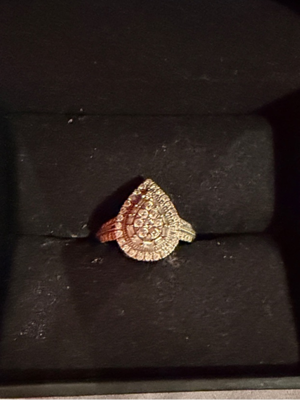 Zales 1/2ct pear diamond ring